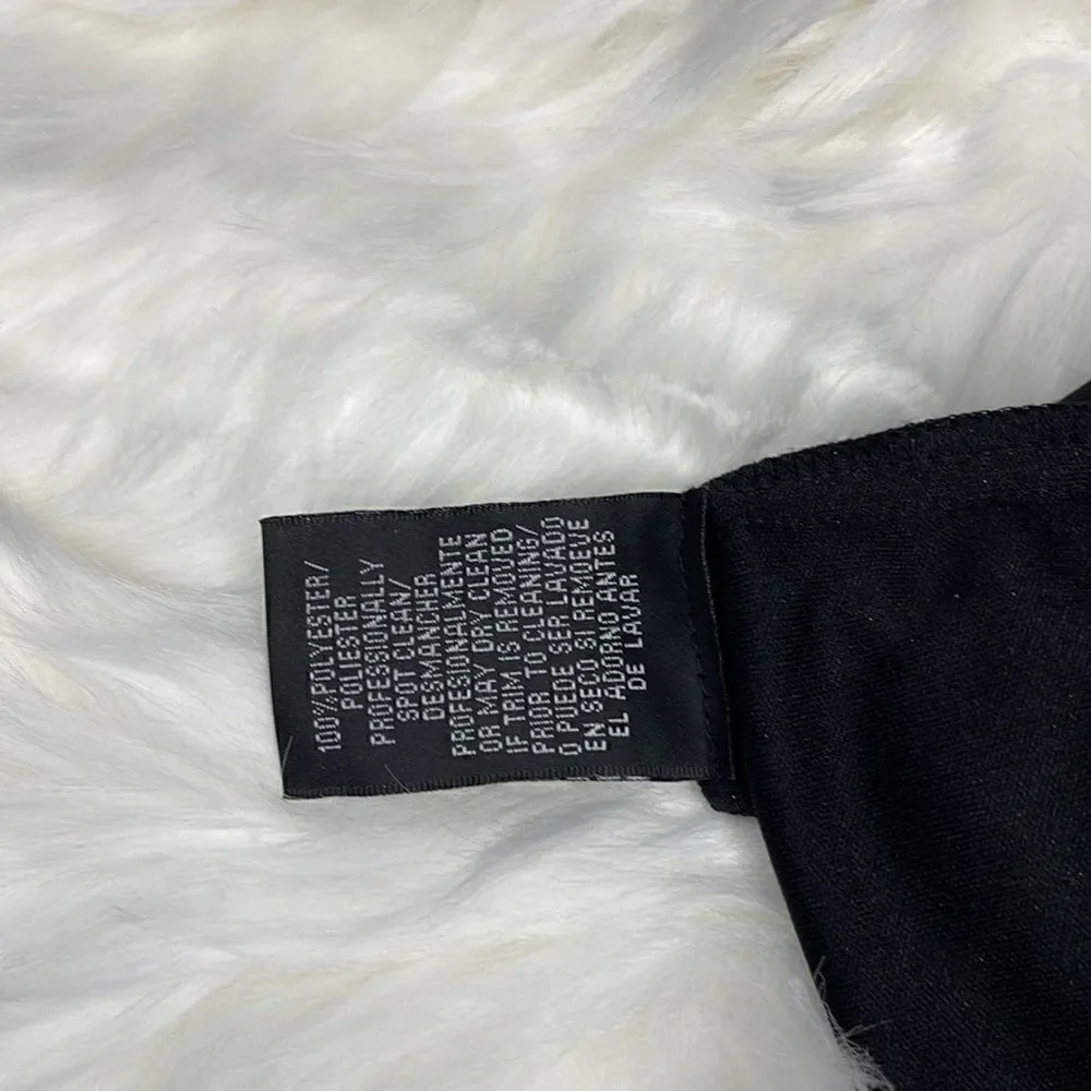 S.L. Fashions Tiered Little Black Dress size 10 - Picture 11 of 11